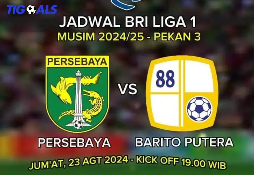 Jadwal Pertandingan Barito Putera vs Pesebaya Surabaya 25 Januari 2025 - Pertarungan Sengit di Liga Indonesia