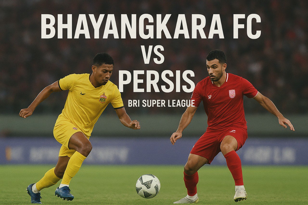 Pertandingan Seru Bhayangkara FC vs Persis Bisa Ditonton Online Streaming d...