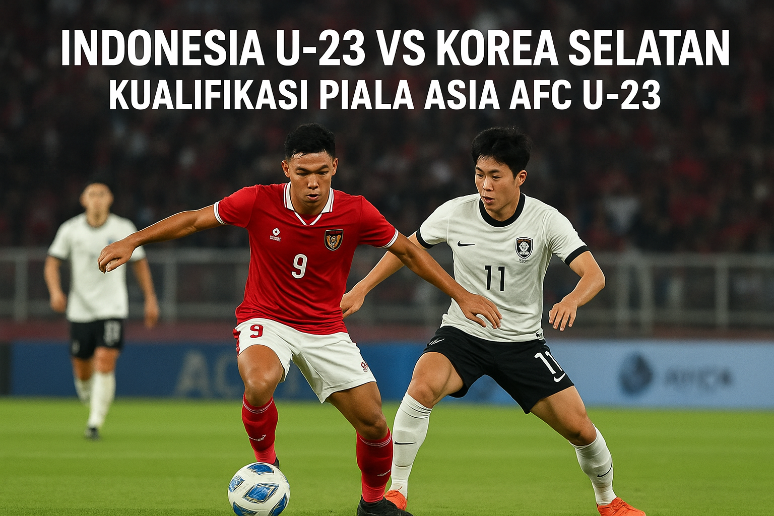 Tigoals Indonesia U-23 vs Korea Selatan Live Streaming Malam Ini Kualifikas...