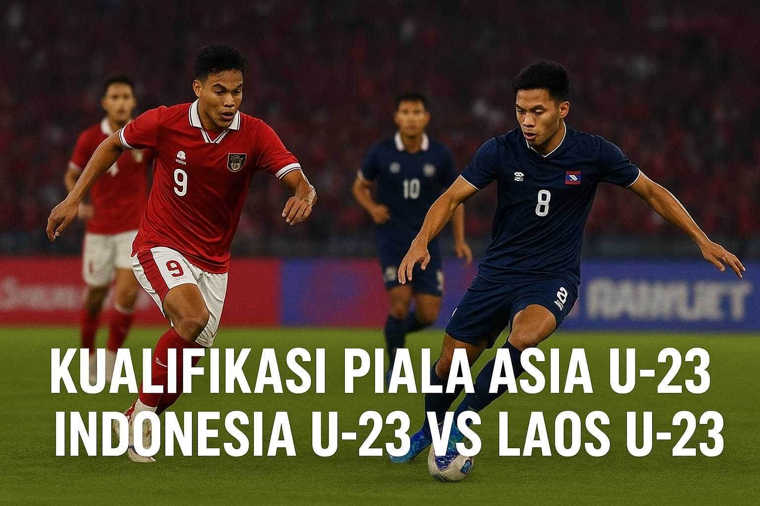 Tigoals siarkan langsung Kualifikasi Piala Asia U-23 Indonesia U-23 vs Laos...