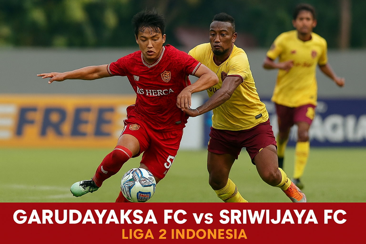Tigoals x Jalalive Siarkan Garudayaksa FC vs Sriwijaya FC Liga 2 Indonesia Live Malam Ini - Pertarungan Seru di Liga 2 yang Wajib Ditonton