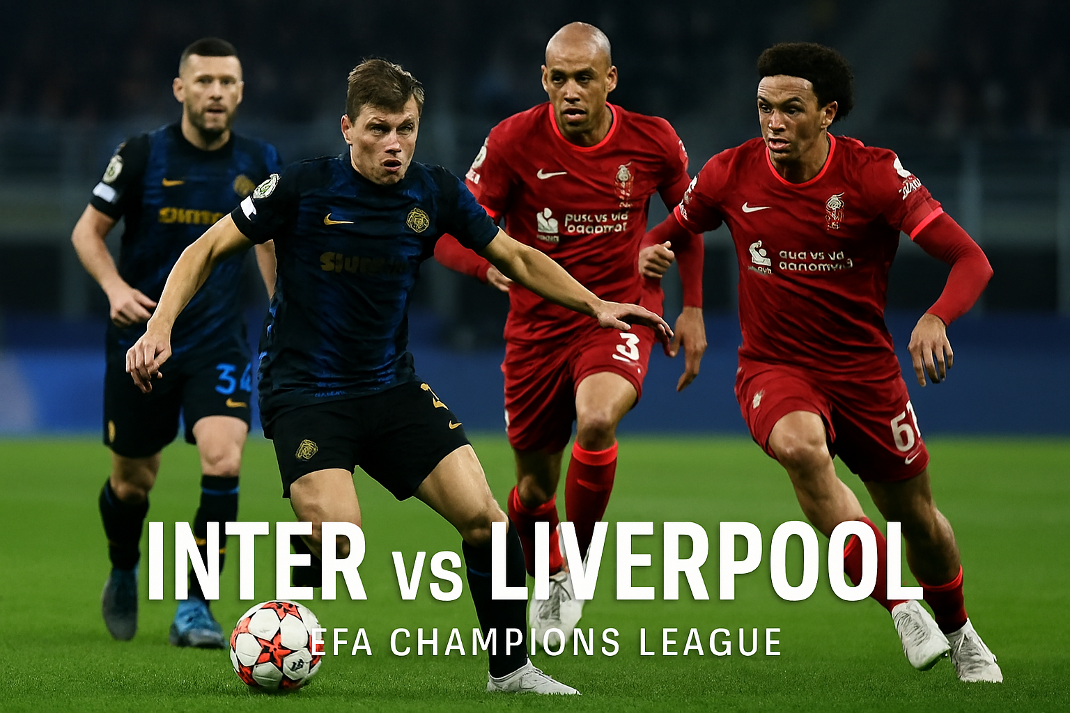 Inter vs Liverpool Liga Champions: Tigoals Bahas Peluang Kedua Tim di Pertandingan Penting