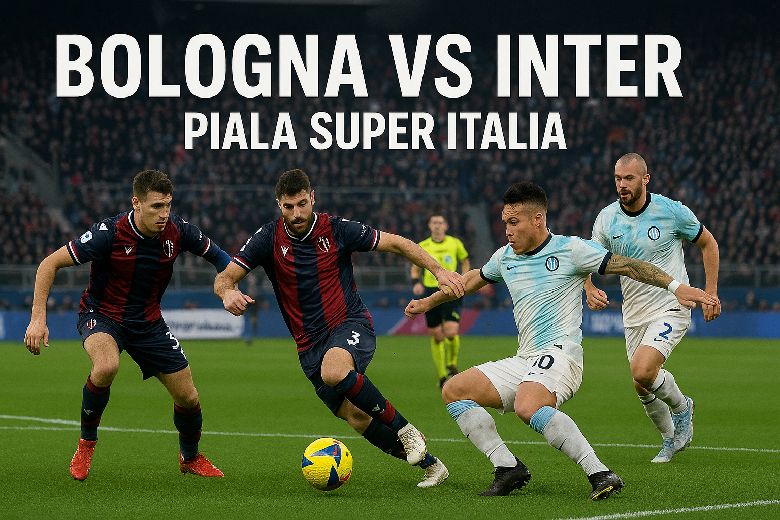 Tigoals : Bologna vs Inter Piala Super Italia Dini Hari Ini