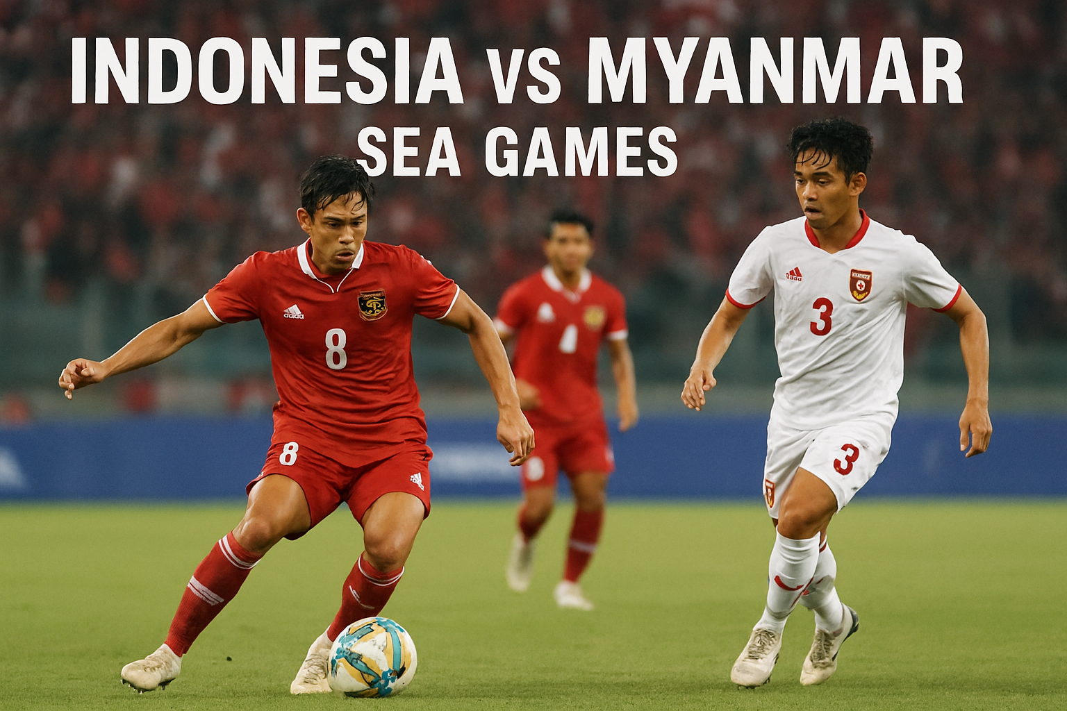 Tigoals : Duel Indonesia vs Myanmar Kick Off Sore Ini Pukul 18.00 WIB di SEA Games