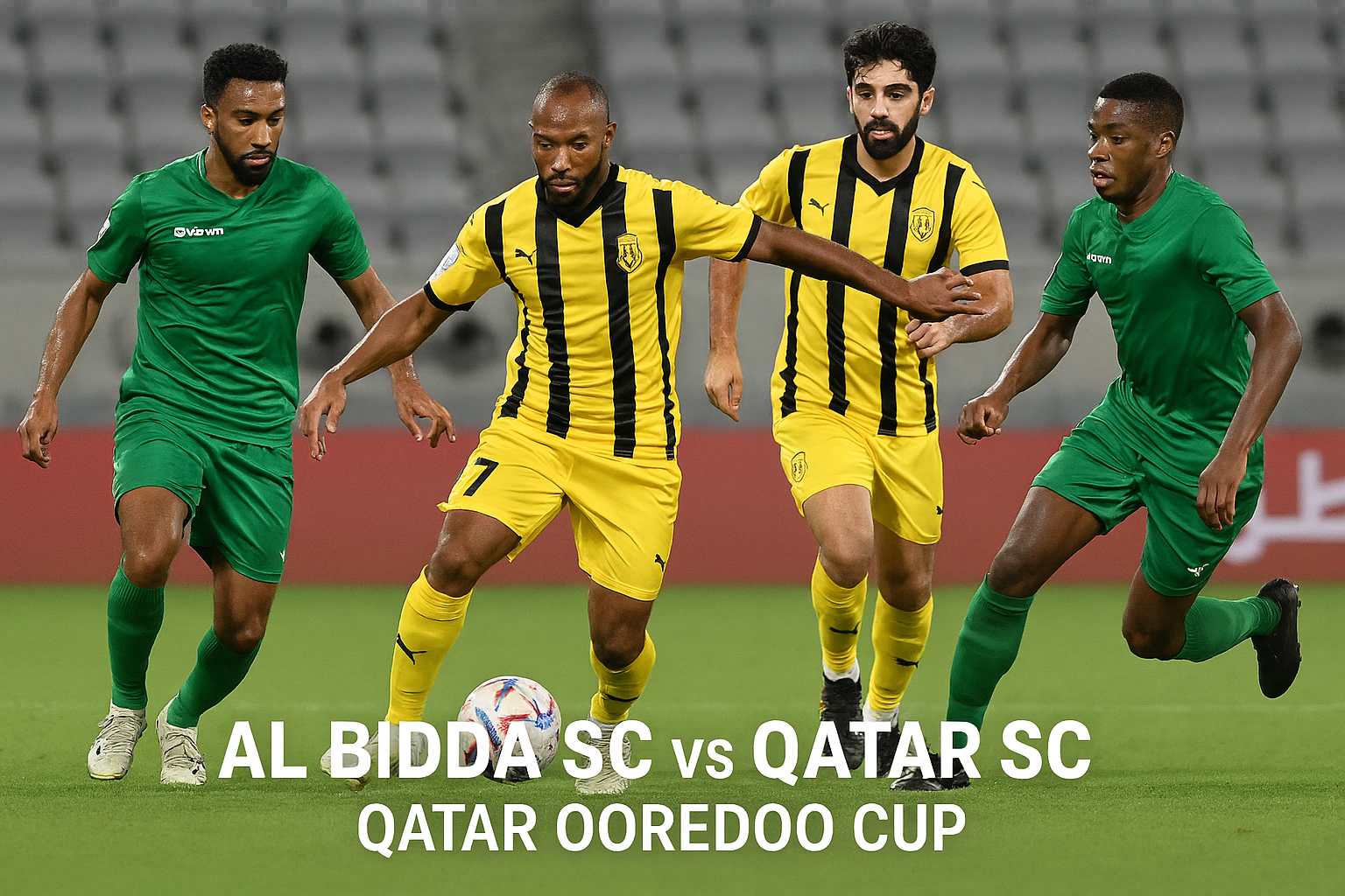 Tigoals Hadirkan Streaming Al Bidda SC vs Qatar SC Malam Ini 23.30 WIB - Saksikan Langsung dan Rasakan Atmosfer Stadion dari Rumah Anda