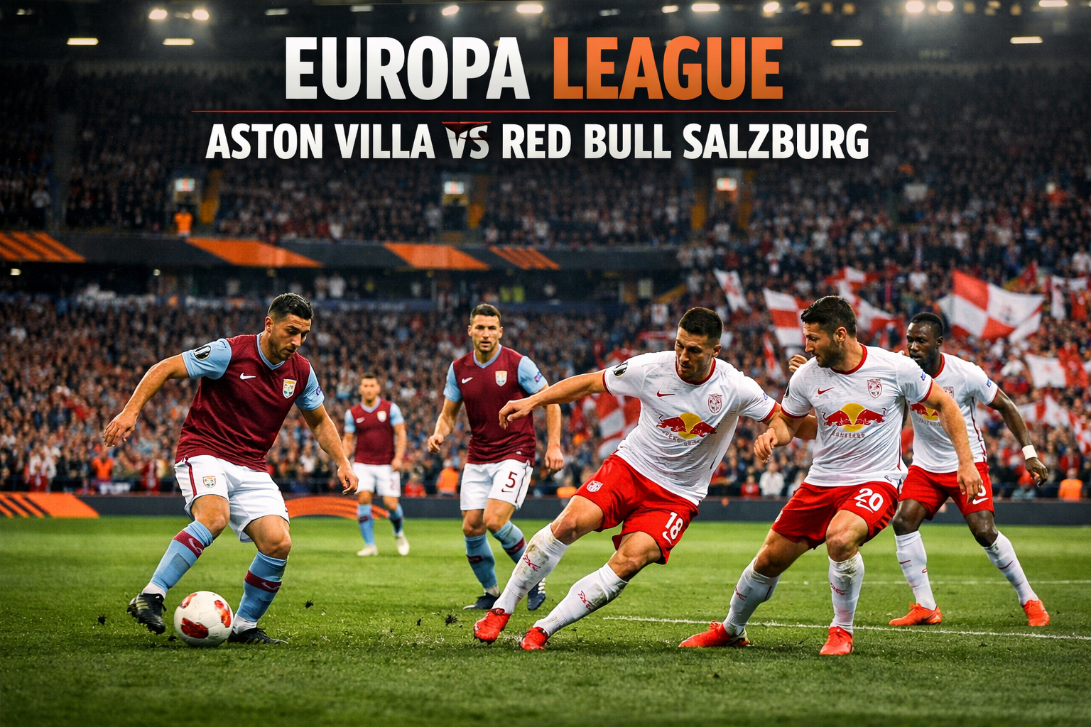 Tigoals Bahas Drama Aston Villa vs Red Bull Salzburg Liga Eropa Berakhir 3-2 - Pertandingan Seru yang Menjadi Perbincangan Hangat