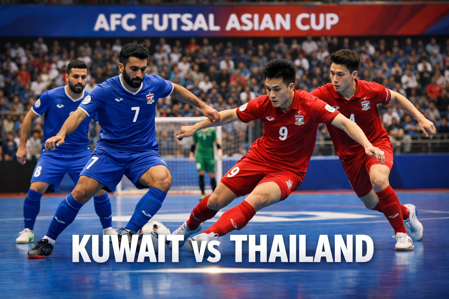 Tigoals Sajikan Duel Kuwait vs Thailand di AFC Futsal Asian Cup Sore Ini - Pertarungan Seru Kedua Tim Asia di Panggung Internasional