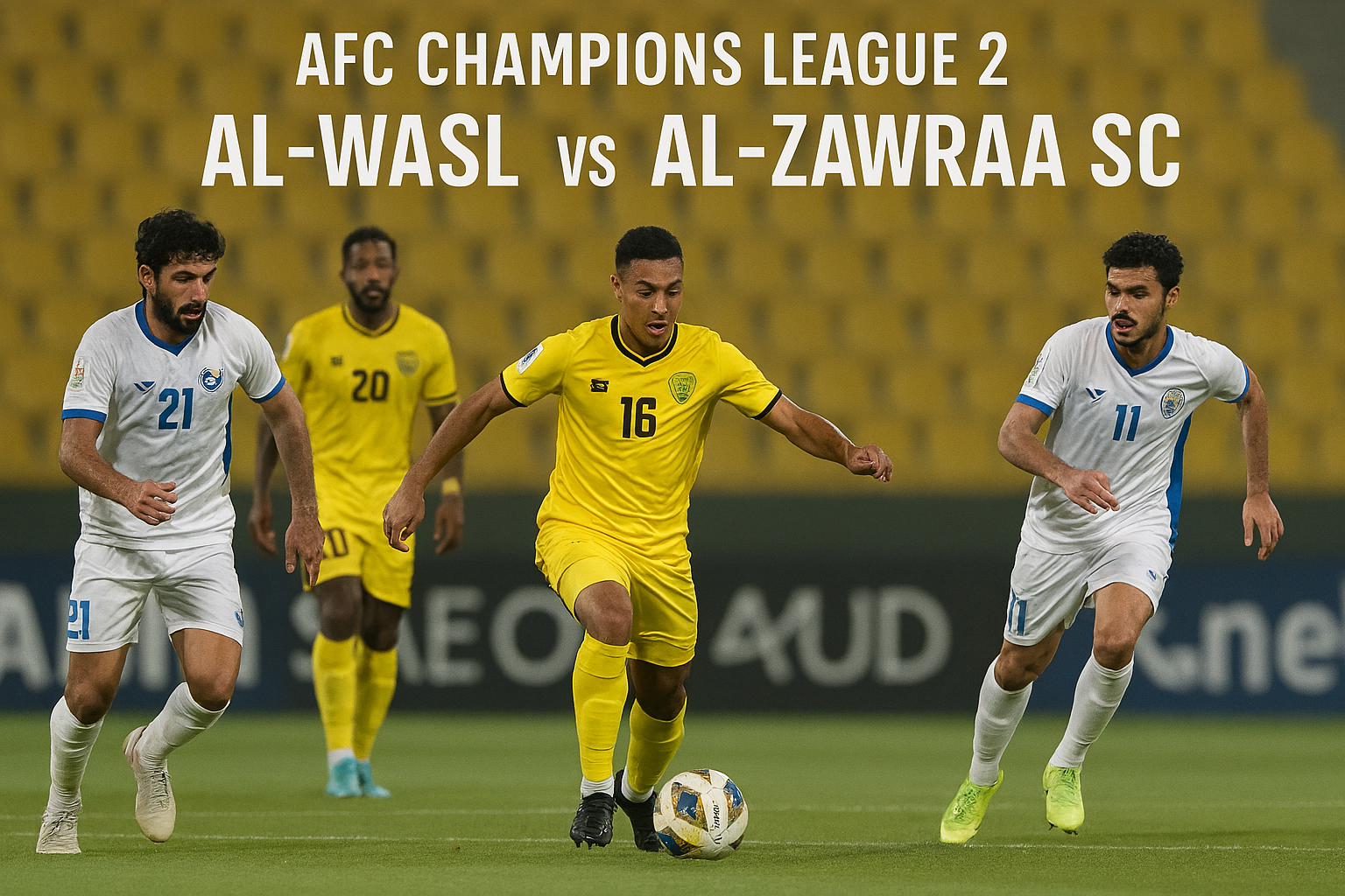 Big match malam ini Al-Wasl vs Al Zawraa SC Liga Champions 2 AFC 23.00 WIB tayang di Tigoals dengan sorotan peluang kemenangan