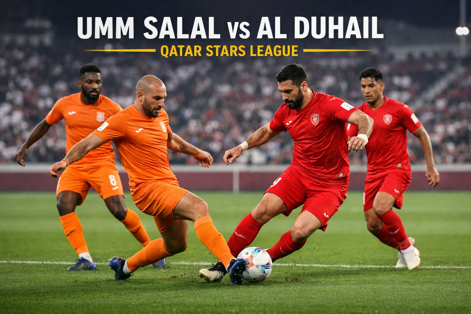 Kejutan dan Semangat di Qatar Stars League Malam Ini - Umm Salal vs Al Duhail Pukul 21.45 WIB Tersaji di Tigoals