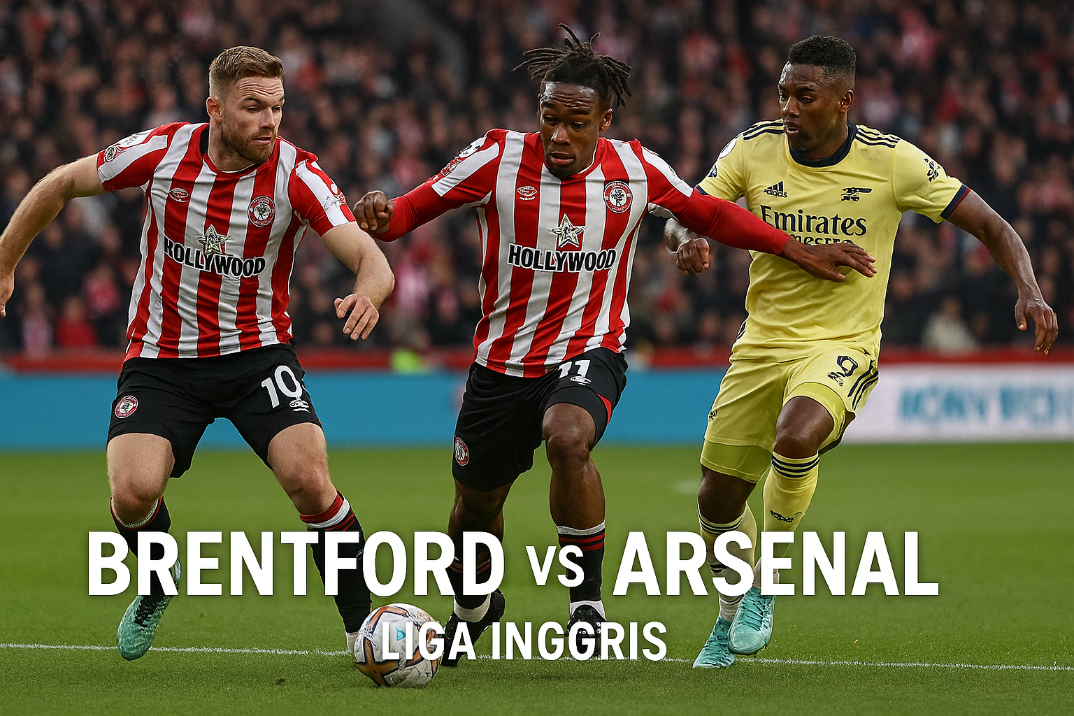 Tigoals : Brentford vs Arsenal Liga Inggris Dini Hari Ini Pukul 03.00 WIB - Live Streaming dan Prediksi