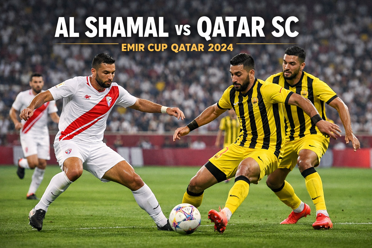 Tigoals : Duel Qatar Bergengsi Al Shamal melawan Qatar SC Malam Ini