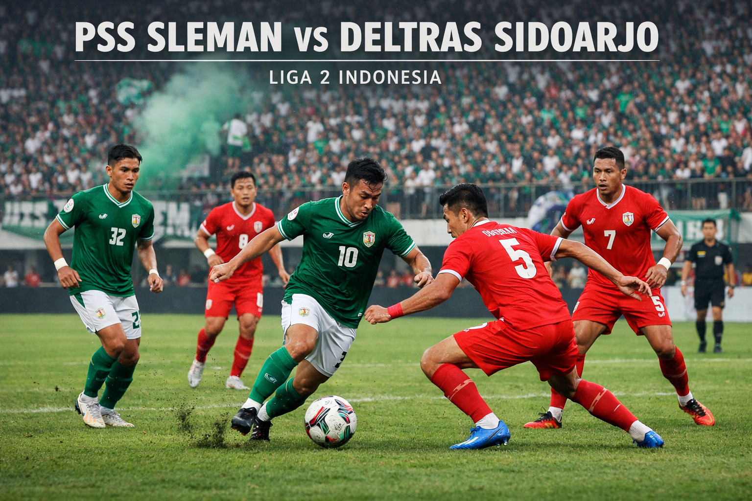 Tigoals Hadirkan Duel PSS Sleman vs Deltras Sidoarjo Liga 2 Indonesia Kick Off 19.00 WIB
