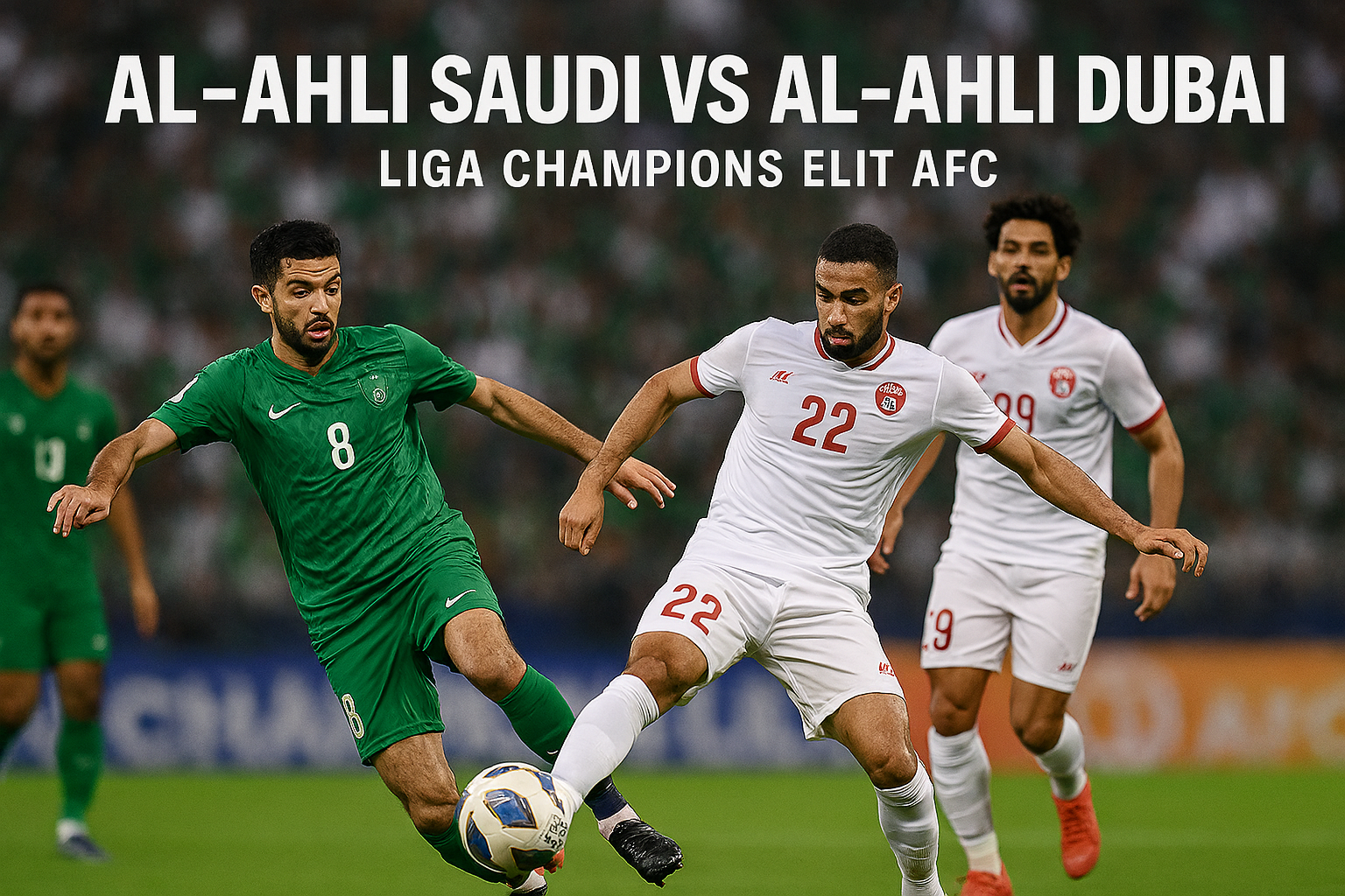 Tigoals Hadirkan Laga Al-Ahli Saudi vs Al-Ahli Dubai Liga Champions Elit AFC Kick Off 23.00 WIB Malam Ini - Pertandingan Sengit Menanti Malam Ini!