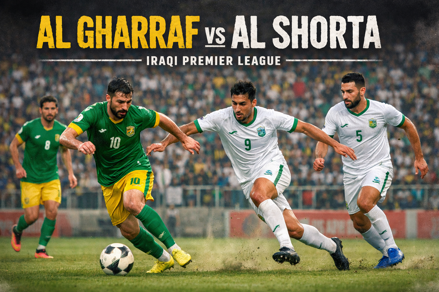 Tigoals Hadirkan Laga Malam Liga Primer Irak Al Gharraf vs Al Shorta Pukul 19.00 WIB - Pertarungan Sengit yang Menghidupkan Kompetisi Lokal