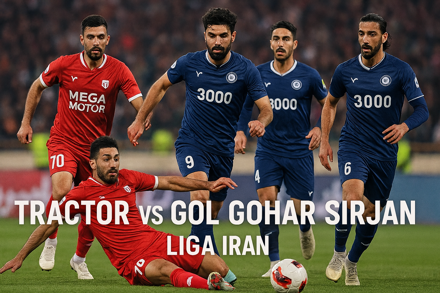 Tigoals Kupas Statistik dan Prediksi Skor Akurat - Tractor vs Gol Gohar Sirjan Liga Iran 22.45 WIB yang Mengundang Antusiasme Fans Sepak Bola Iran