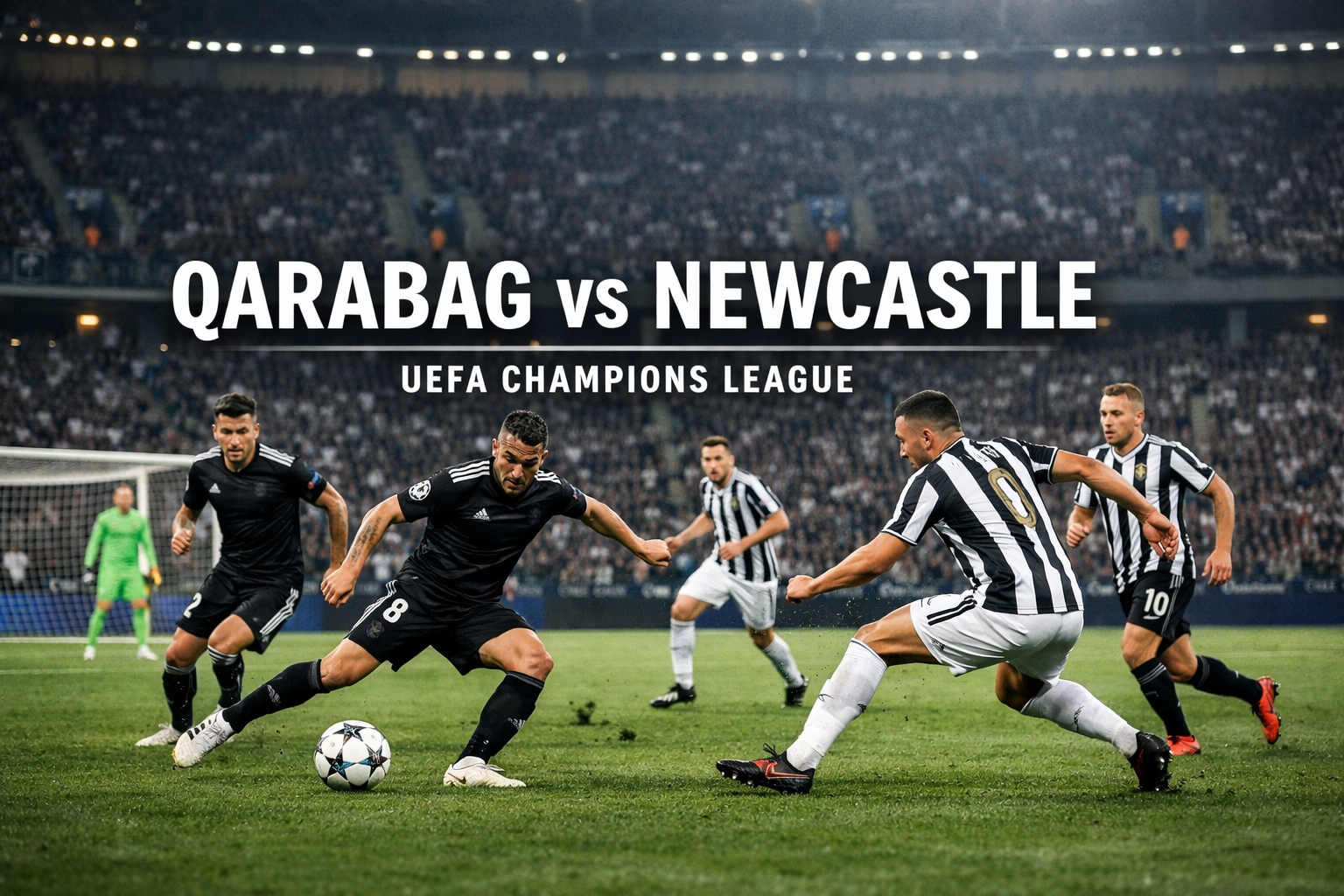 Tigoals : Qarabag vs Newcastle Liga Champions UEFA Dini Hari Ini Pukul 00.45 WIB - Live Streaming!