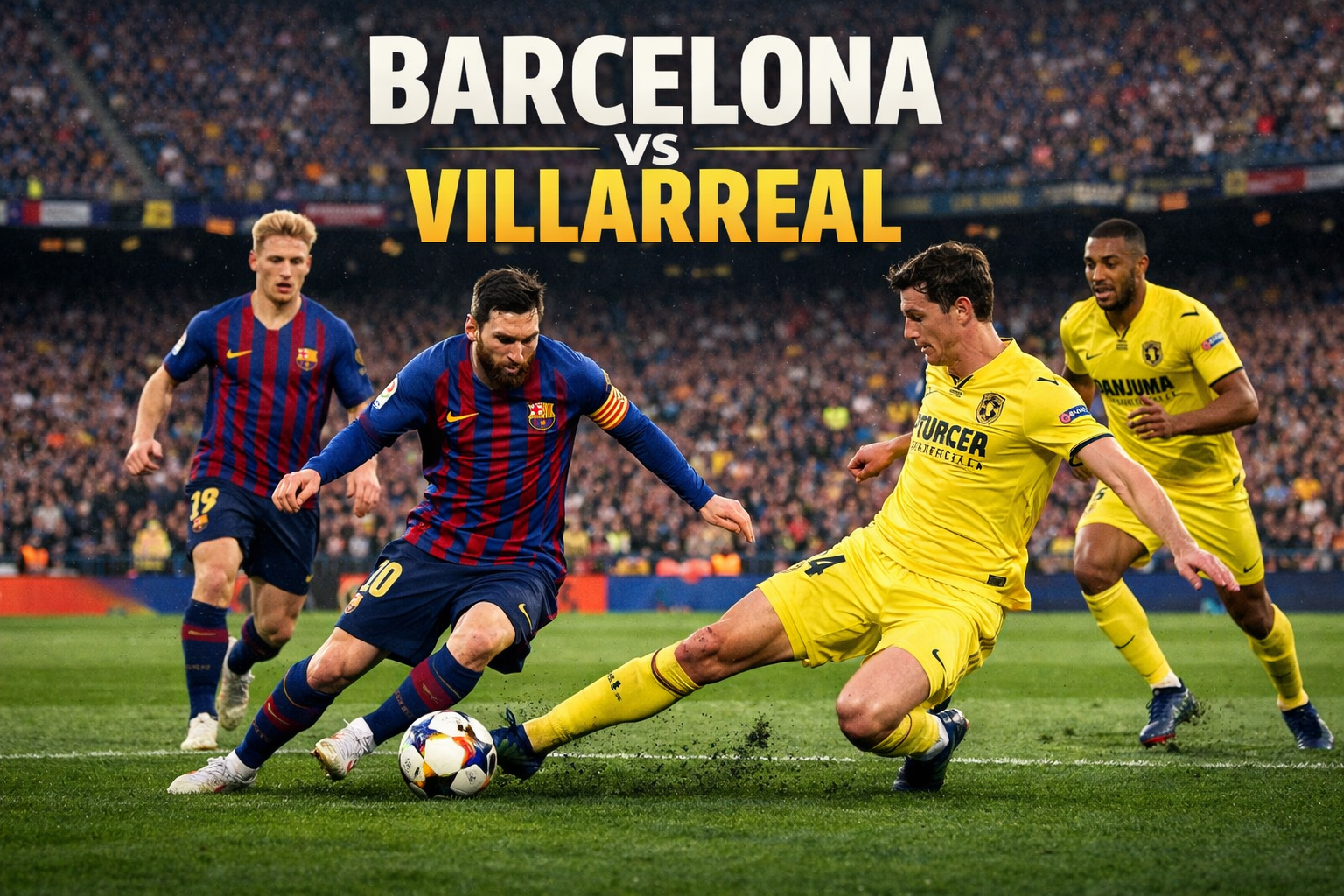 Tigoals Sajikan Barcelona vs Villarreal La Liga Pukul 22.15 WIB - Duel Seru di La Liga yang Patut Disimak