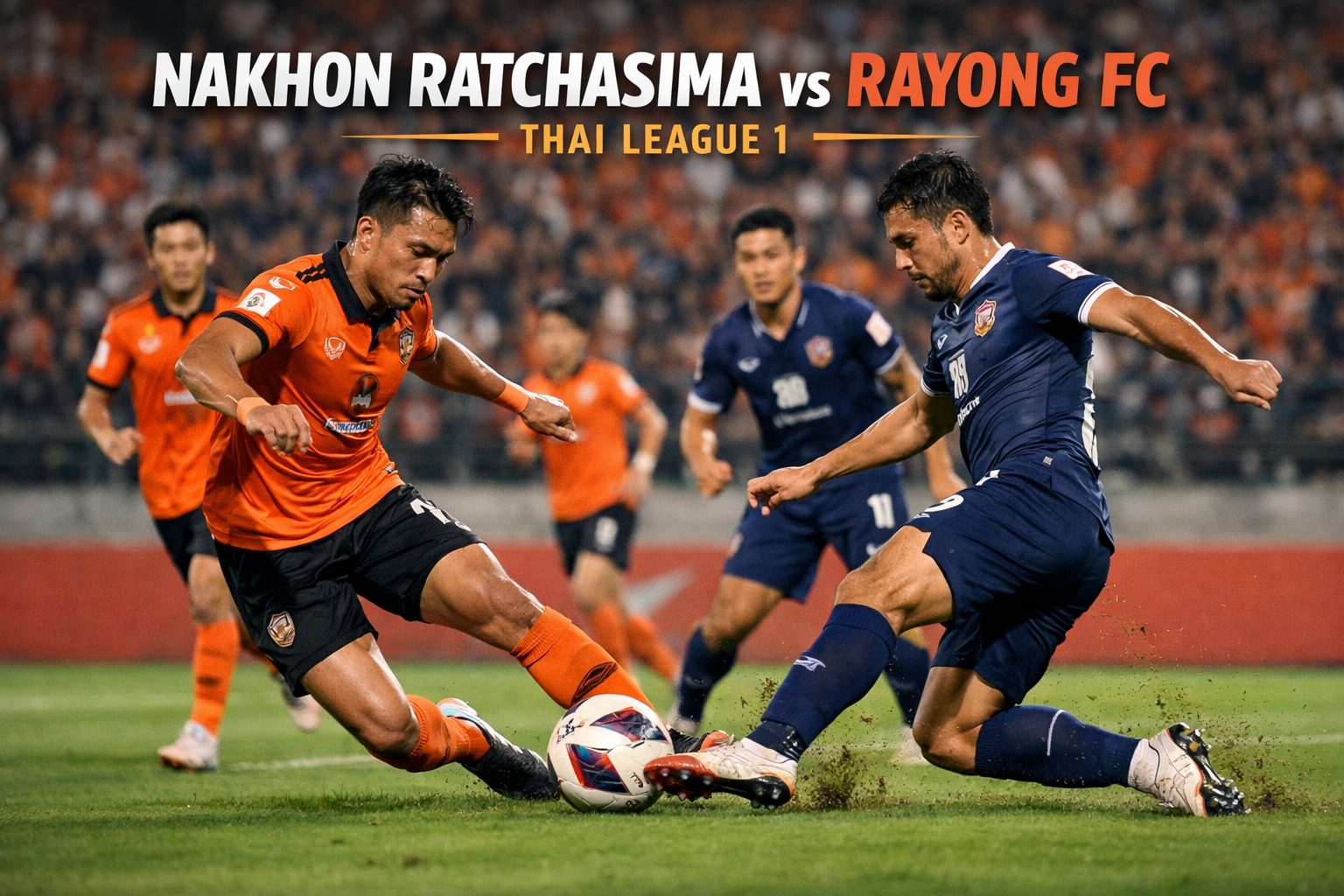 Tigoals Sajikan Duel Nakhon Ratchasima vs Rayong FC Liga 1 Thailand Sore Ini 18.30 WIB - Pertarungan Seru Menanti