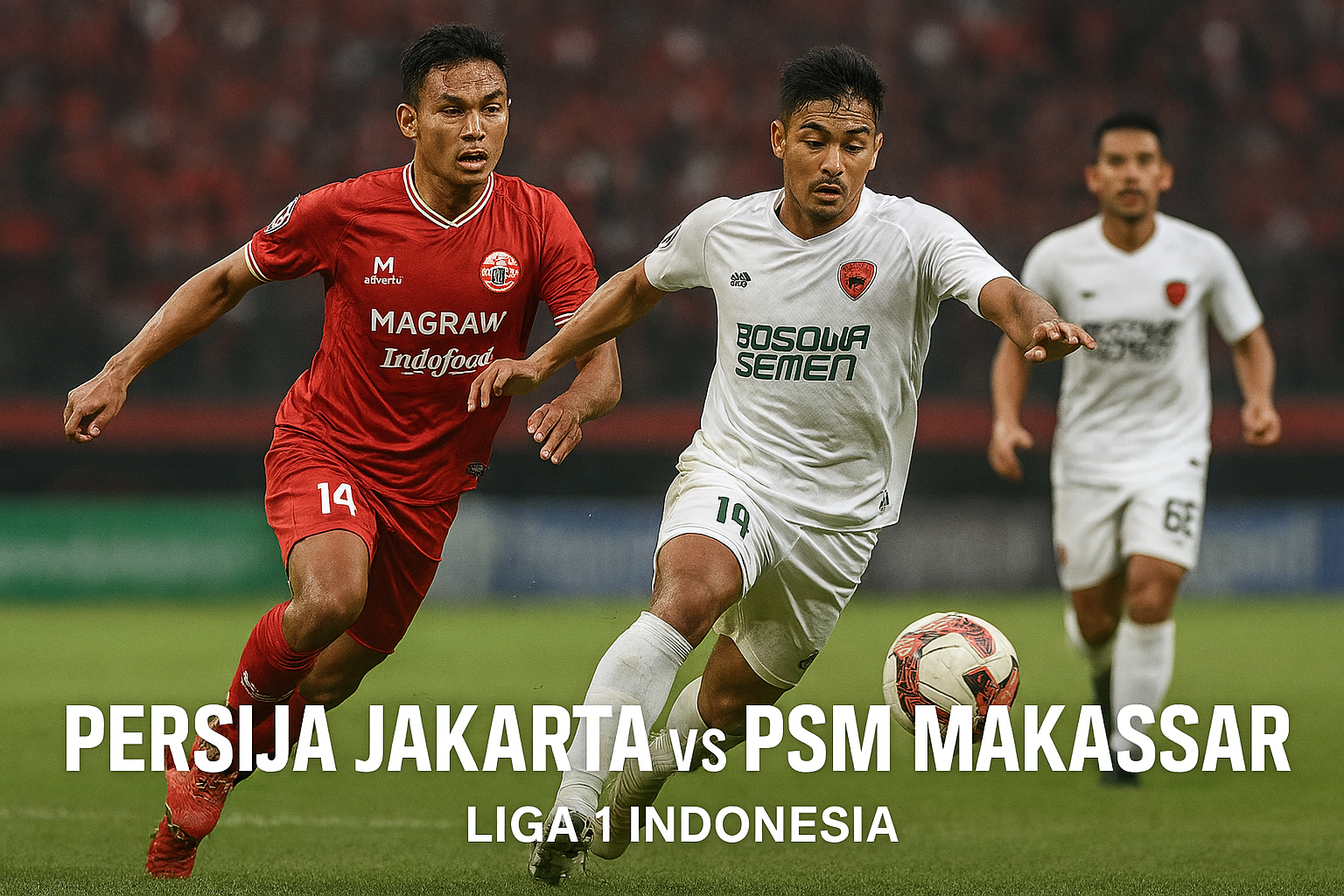 Tigoals Soroti Big Match Persija Jakarta vs PSM Makassar Liga 1 Indonesia Malam Ini 20.30 WIB - Duel Sengit yang Menentukan Perjalanan Juara