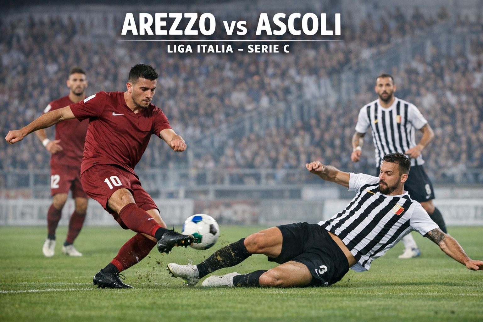 Arezzo vs Ascoli Liga Italia Serie C Dini Hari Ini Jam 01.30 WIB - Tigoals Menjadi Pertarungan Seru yang Layak Ditunggu