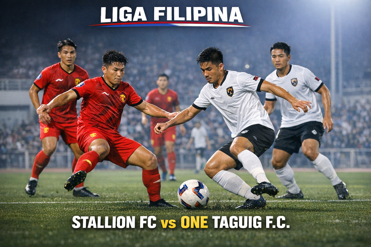 Stallion FC vs One Taguig F.C. Liga Filipina Malam Ini 19.30 WIB Diprediksi Ketat Menurut Tigoals