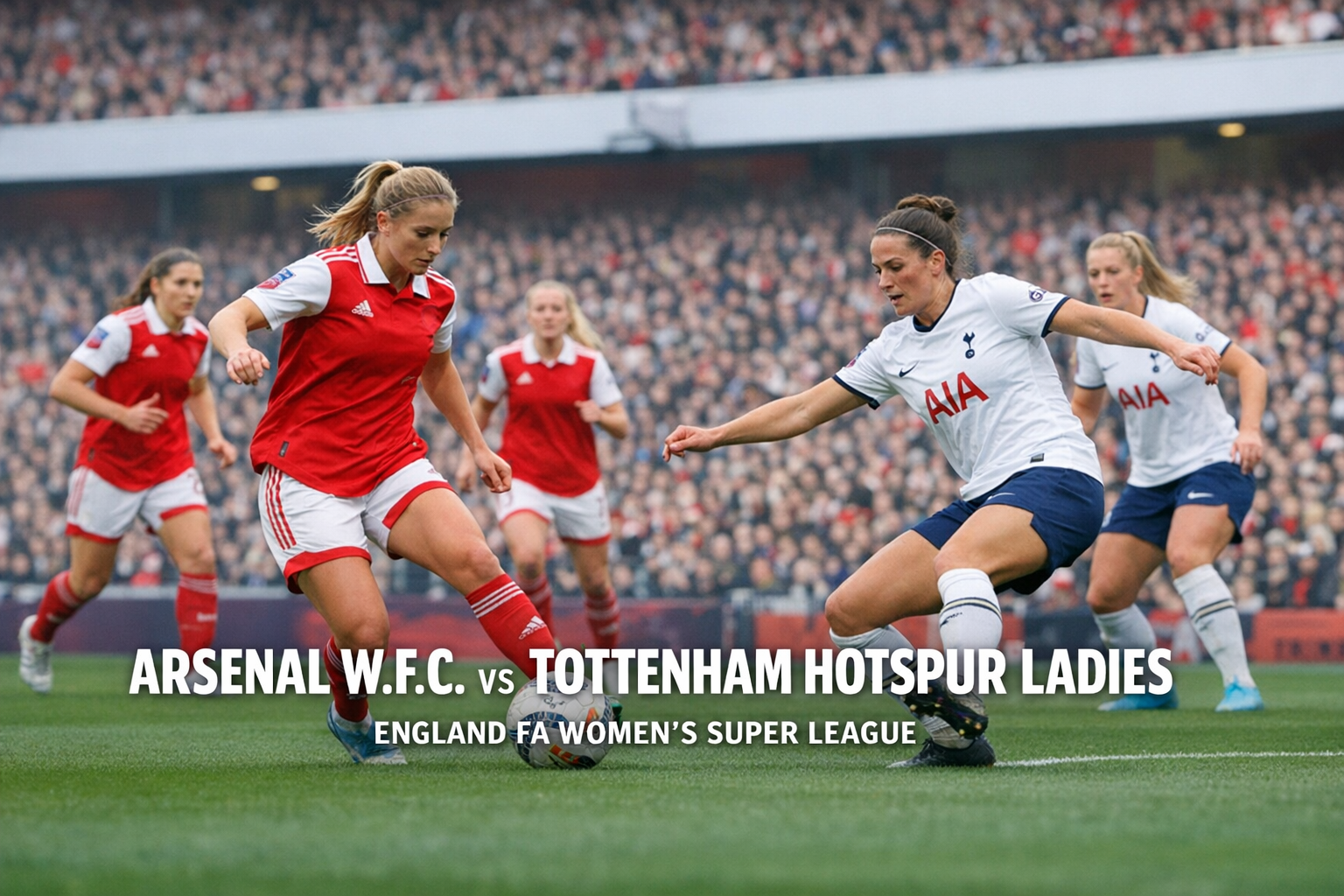 Tigoals - Arsenal W.F.C vs Tottenham Hotspur Ladies FA Women's Super League Dini Hari Ini 00.30 WIB yang Menyajikan Pertarungan Sengit dan Menarik