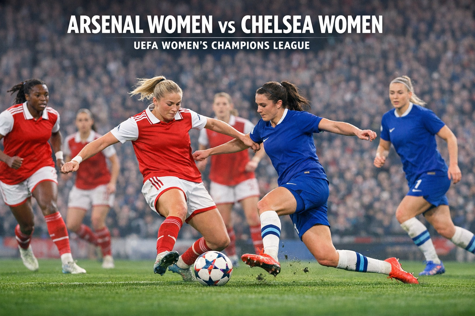 Tigoals - Arsenal Women vs Chelsea Women UEFA Women’s Champions League Live 03.00 WIB - Duel Seru di Tengah Ketatnya Perebutan Gelar Perdana