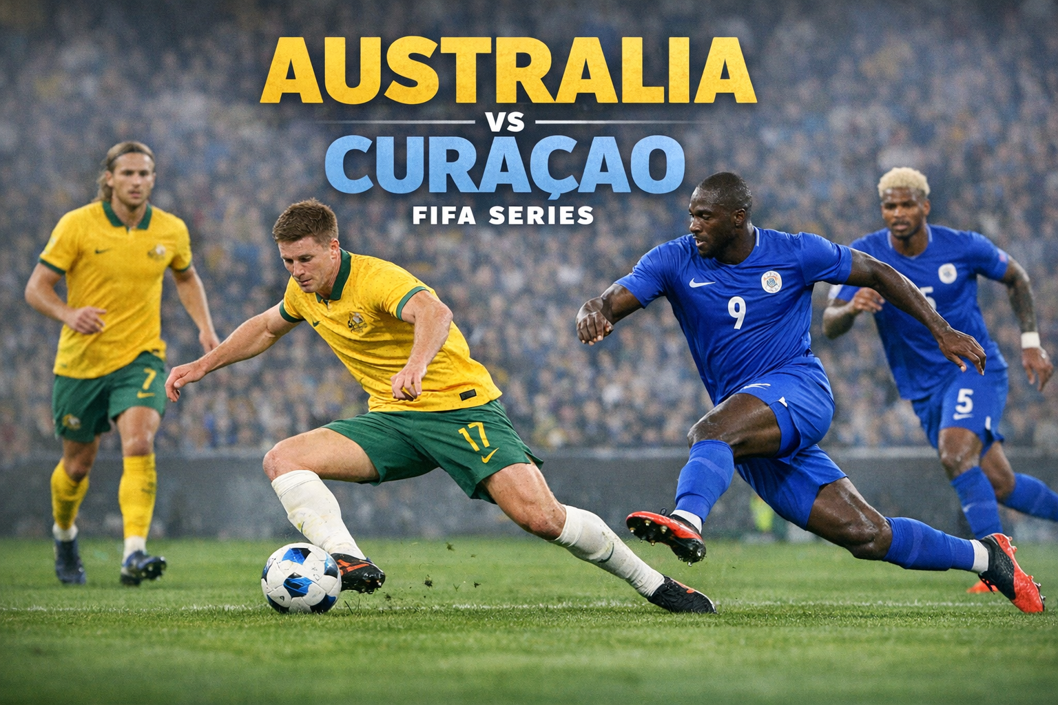 Tigoals Kupas Duel Australia vs Curacao FIFA Series Sore Ini 16.10 WIB dengan Prediksi Berani - Siapa yang Akan Memuncaki Grup?