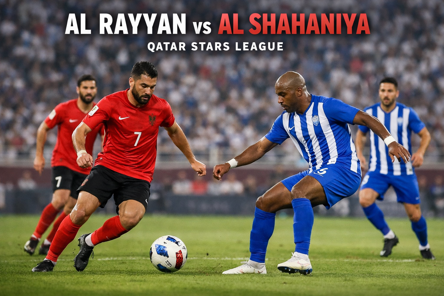 Tigoals Kupas Laga Al Rayyan vs Al Shahaniya Malam Ini 22.15 WIB dengan Prediksi Skor Menarik