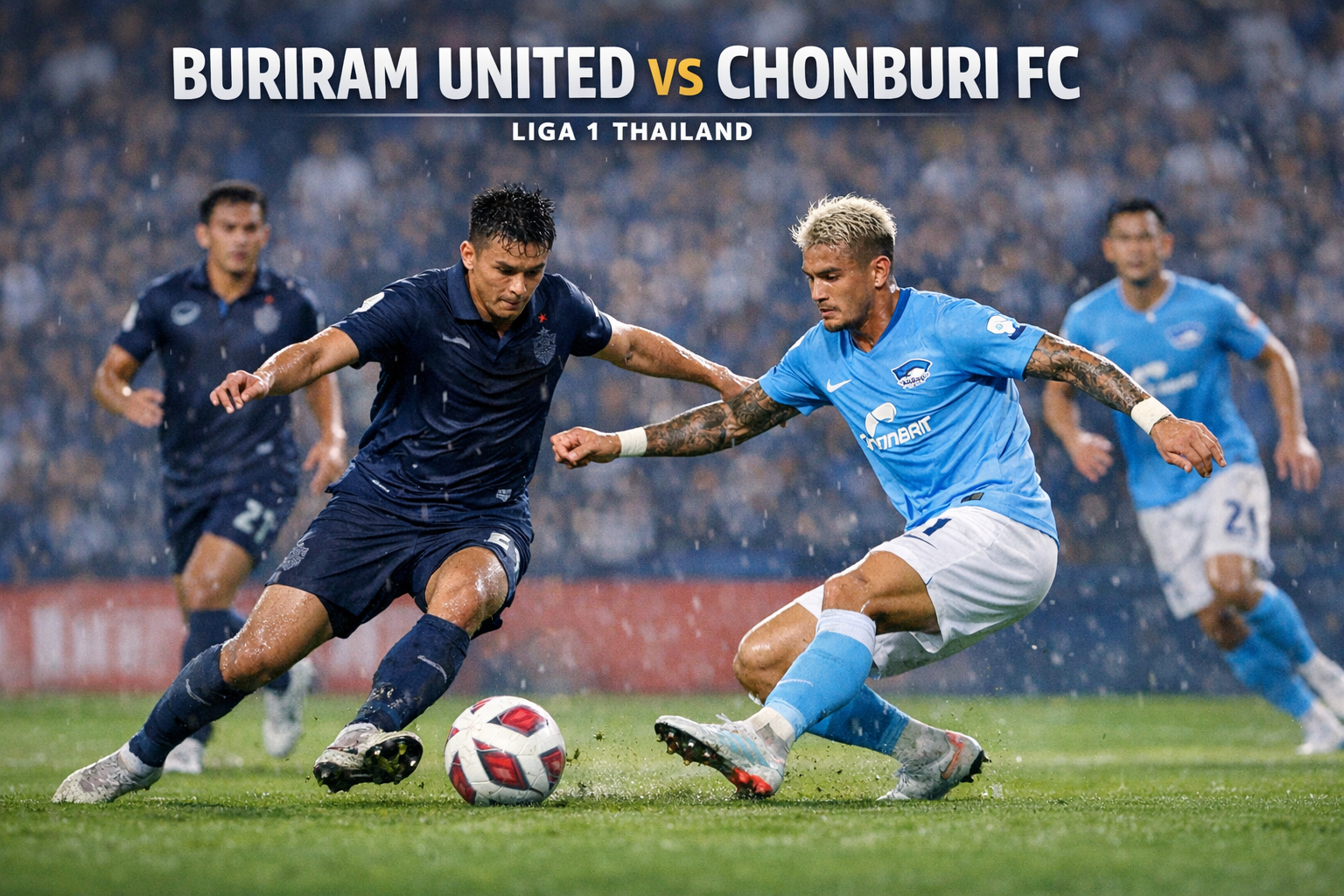 Tigoals Live Streaming Buriram United vs Chonburi FC Liga 1 Thailand Hari Ini Jam 18.00 WIB - Duel Seru yang Tak Boleh Dilewatkan!