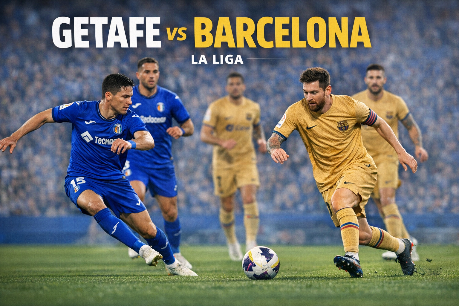 Getafe vs Barcelona Malam Ini Jam 21.15 WIB Tigoals Kupas Duel Sengit dengan Prediksi dan Fakta Penting