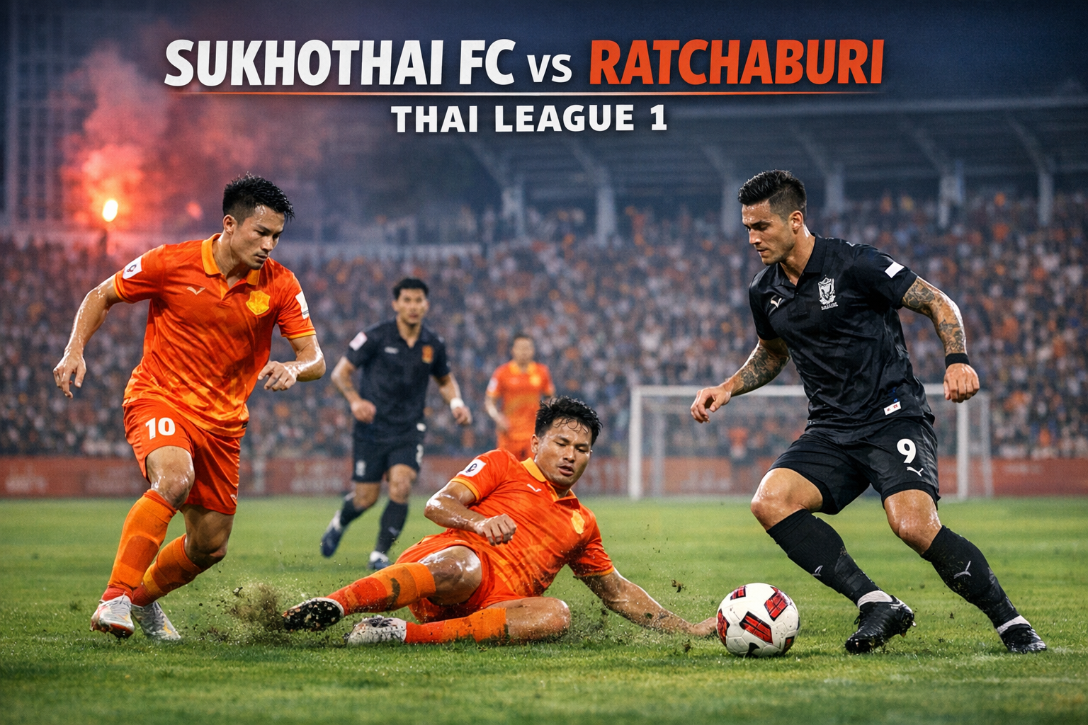 Saksikan Tigoals Live Streaming Sukhothai FC vs Ratchaburi Liga 1 Thailand Malam Ini Jam 19.00 WIB