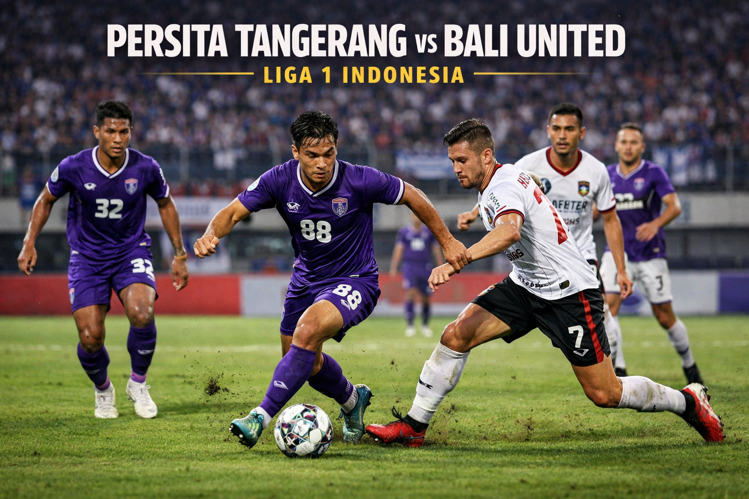 Tigoals Bahas Duel Panas Persita Tangerang vs Bali United Sore Ini Pukul 15.30 WIB Liga 1