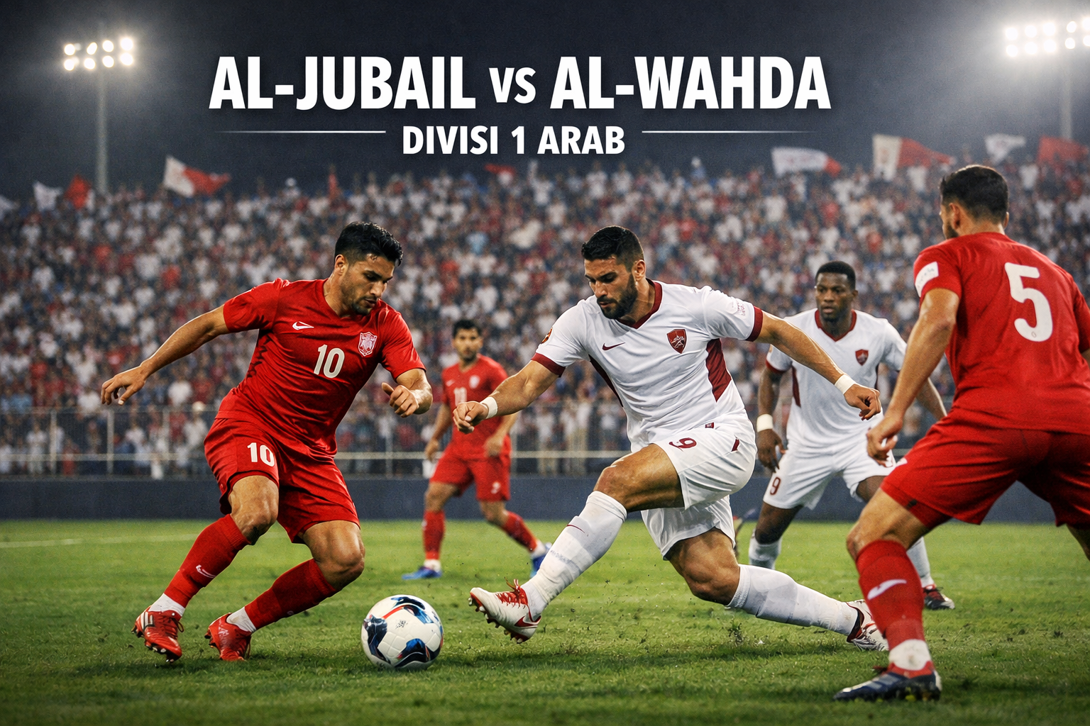 Tigoals Bahas Prediksi Al-Jubail vs Al-Wahda Divisi 1 Arab Malam Ini Pukul 22.45 WIB yang Sarat Tensinya