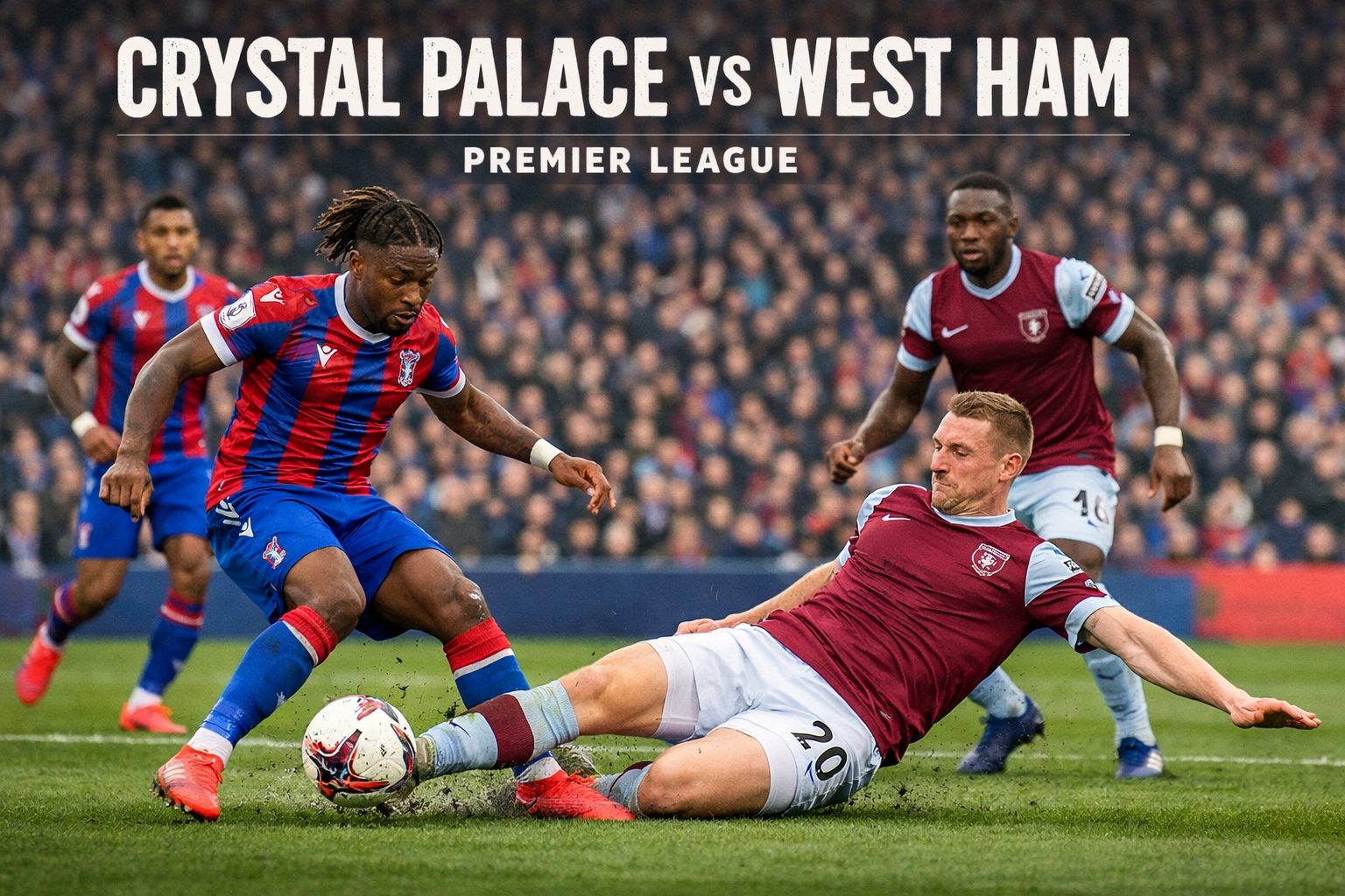 Tigoals : Crystal Palace vs West Ham Liga Inggris Dini Hari Ini Pukul 02.00 WIB
