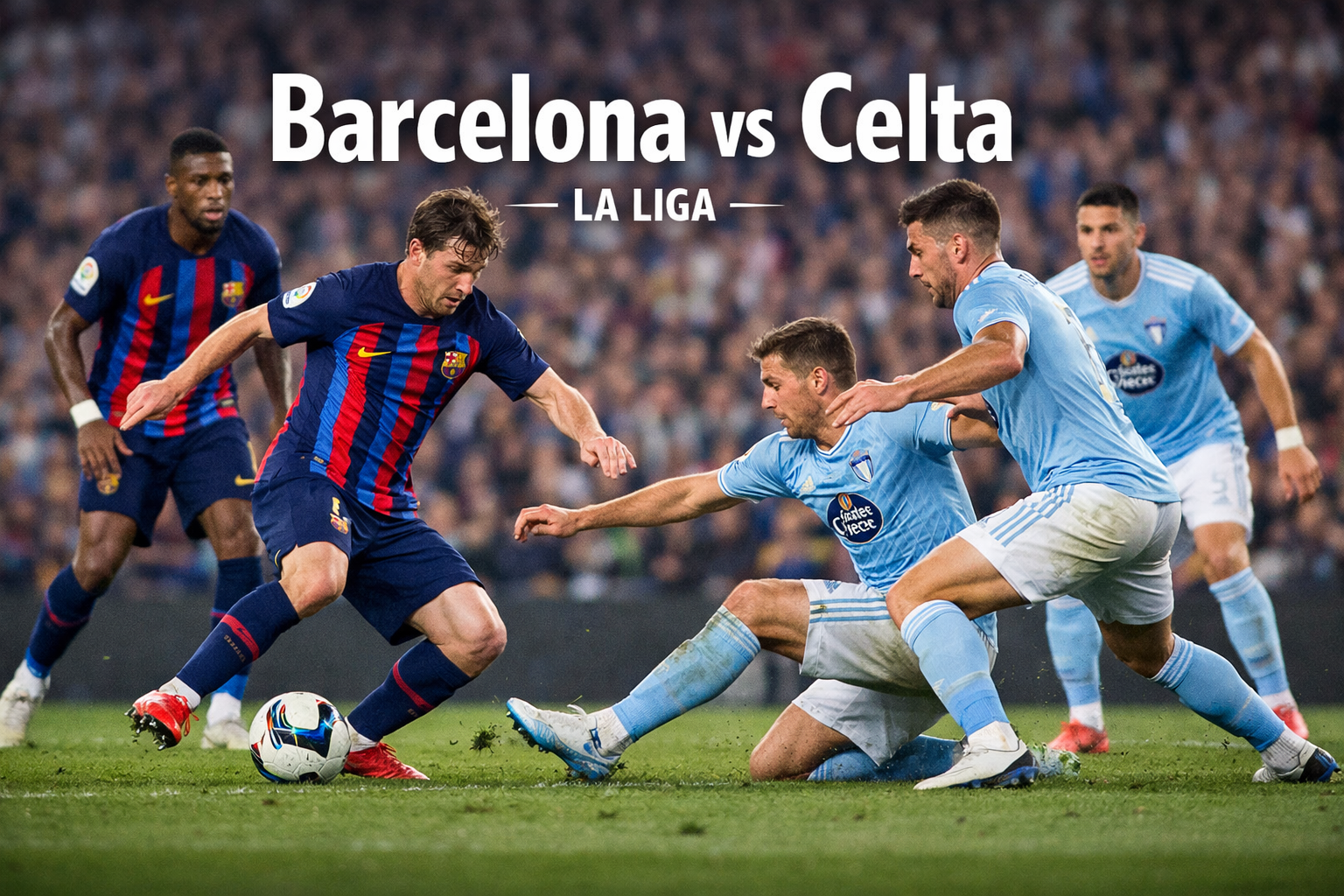 Tigoals Hadirkan Barcelona vs Celta Vigo La Liga Dini Hari Ini Pukul 02.30 WIB - Saksikan Pertarungan Sengit di La Liga!