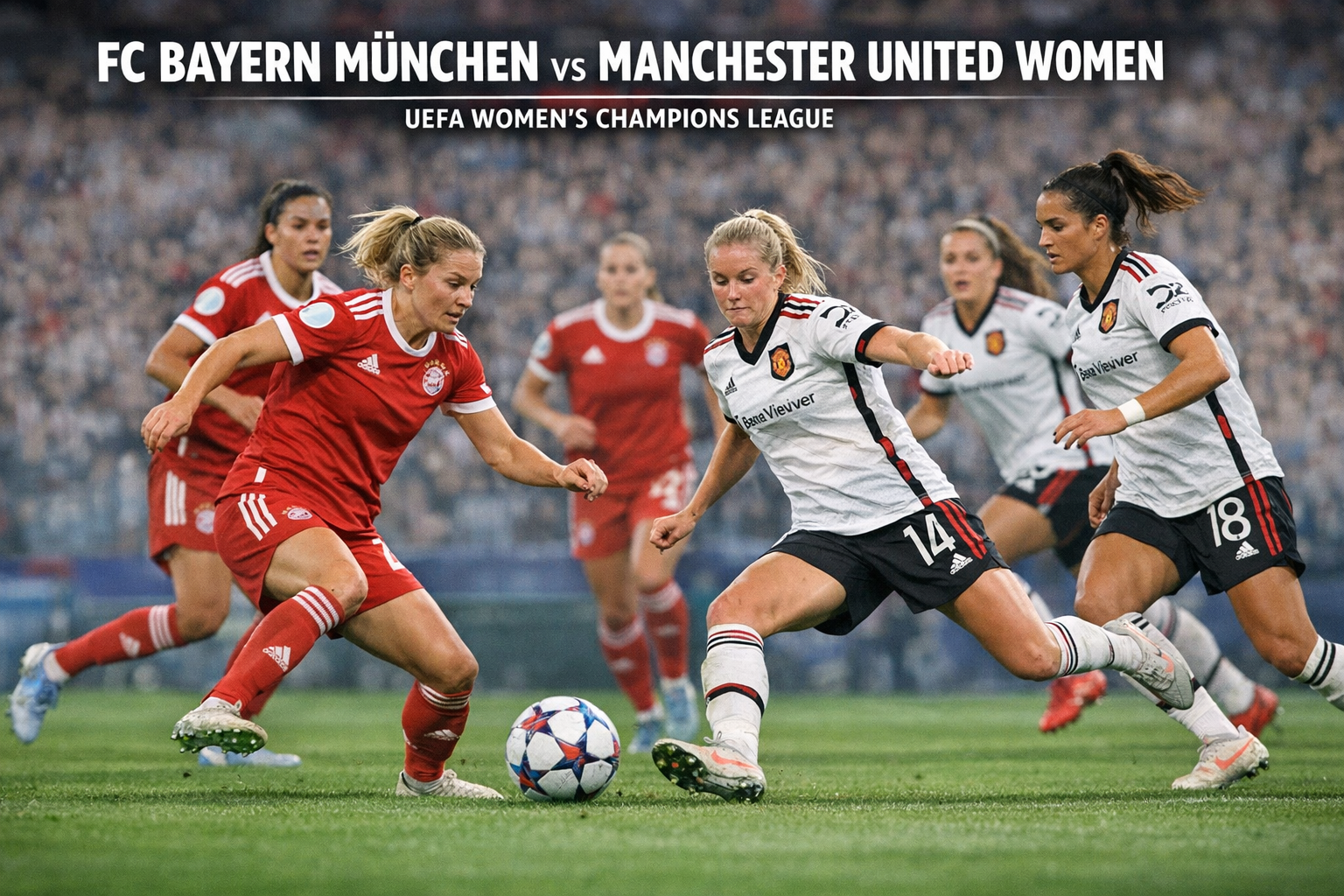 Tigoals Kupas Laga FC Bayern Munchen vs Manchester United Women di Liga Champions Wanita UEFA Malam Ini - Pertarungan Epik di Kompetisi Internasional Wanita
