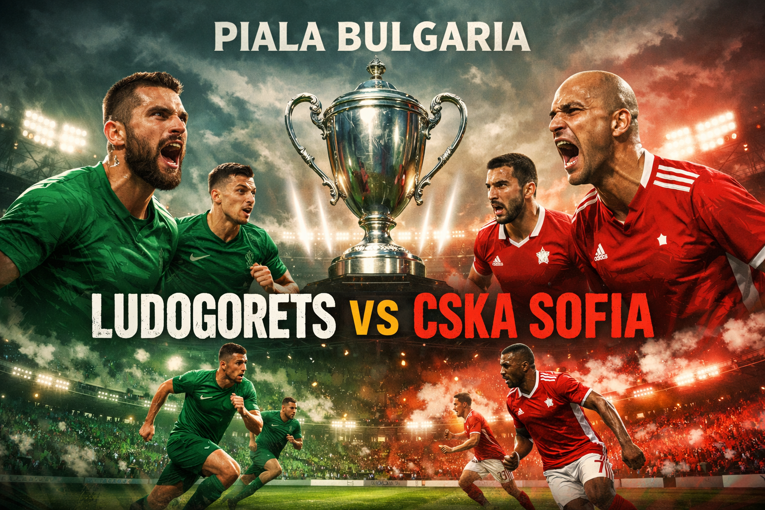 Tigoals Kupas Laga Ludogorets vs CSKA Sofia Malam Ini 23.00 WIB di Piala Bulgaria
