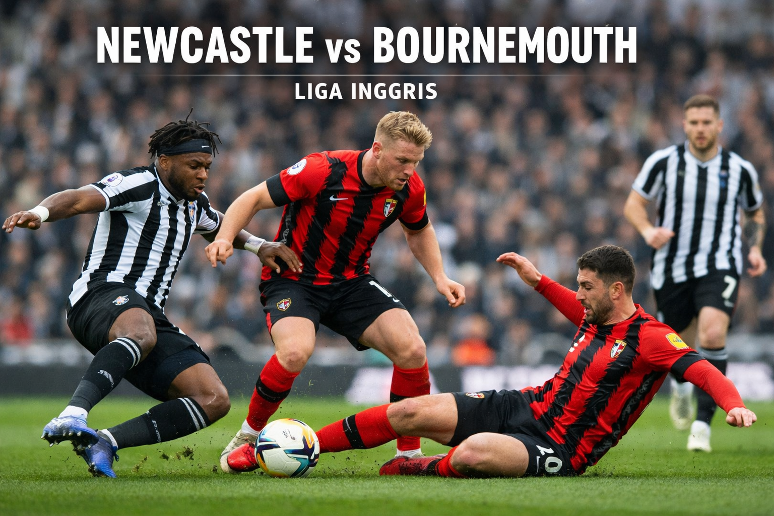 Tigoals Kupas Newcastle vs Bournemouth Liga Inggris Malam Ini Pukul 21.00 WIB Secara Lengkap - Simak Taktik dan Prediksi Pertandingan