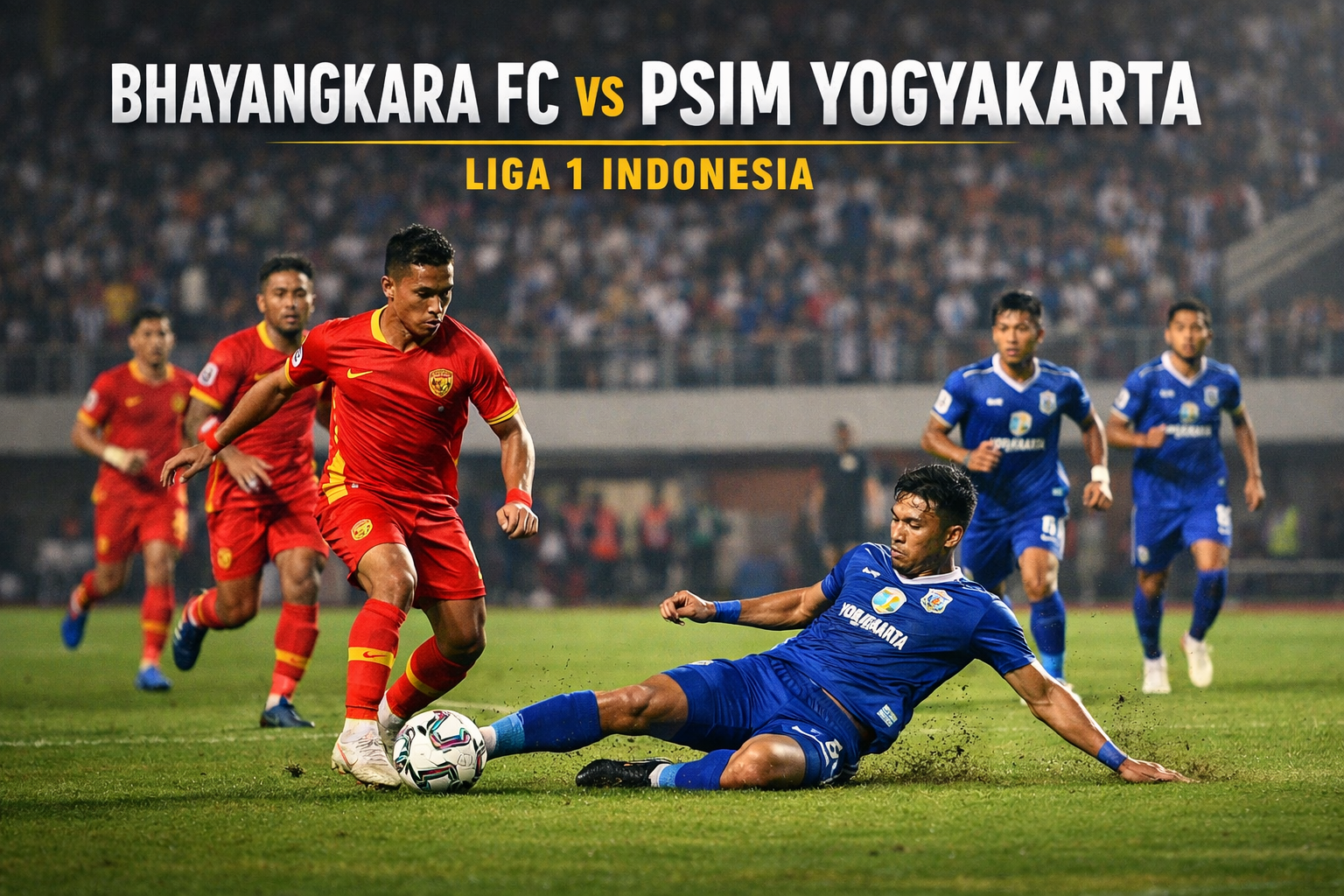 Tigoals Prediksi Duel Bhayangkara FC vs PSIM Liga 1 Indonesia Sore Ini Pukul 15.30 WIB – Analisis dan Prediksi Lengkap