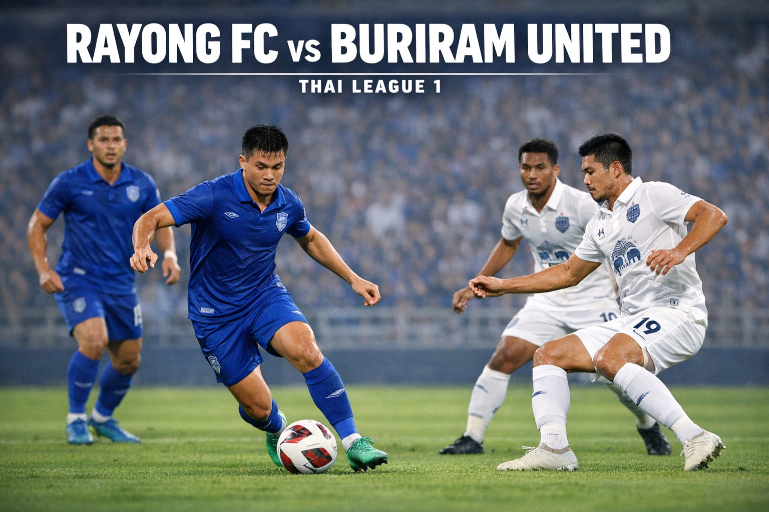 Tigoals - Rayong FC vs Buriram United Liga 1 Thailand Malam Ini Pukul 19.00 WIB Pertandingan Seru yang Tidak Boleh Dilewatkan