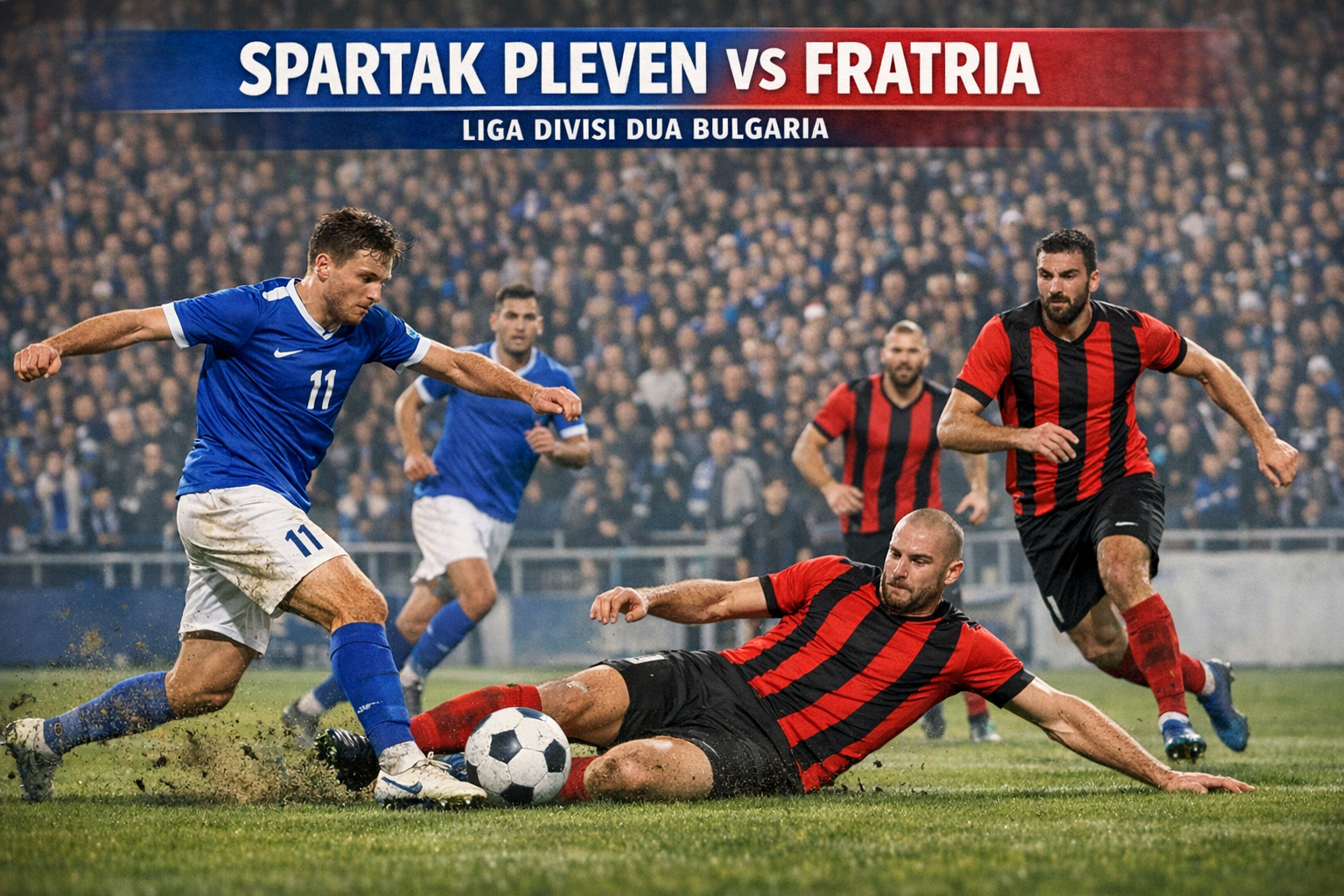 Tigoals Sajikan Duel Spartak Pleven vs Fratria Liga Divisi Dua Bulgaria Malam Ini 21.00 WIB - Pertarungan Seru yang Patut Disimak!