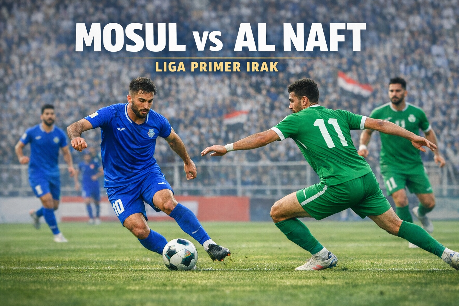 Tigoals Soroti Laga Mosul vs Al Naft di Iraq Stars League Malam Ini Pukul 21.00 WIB - Pertarungan Seru di Liga Irak