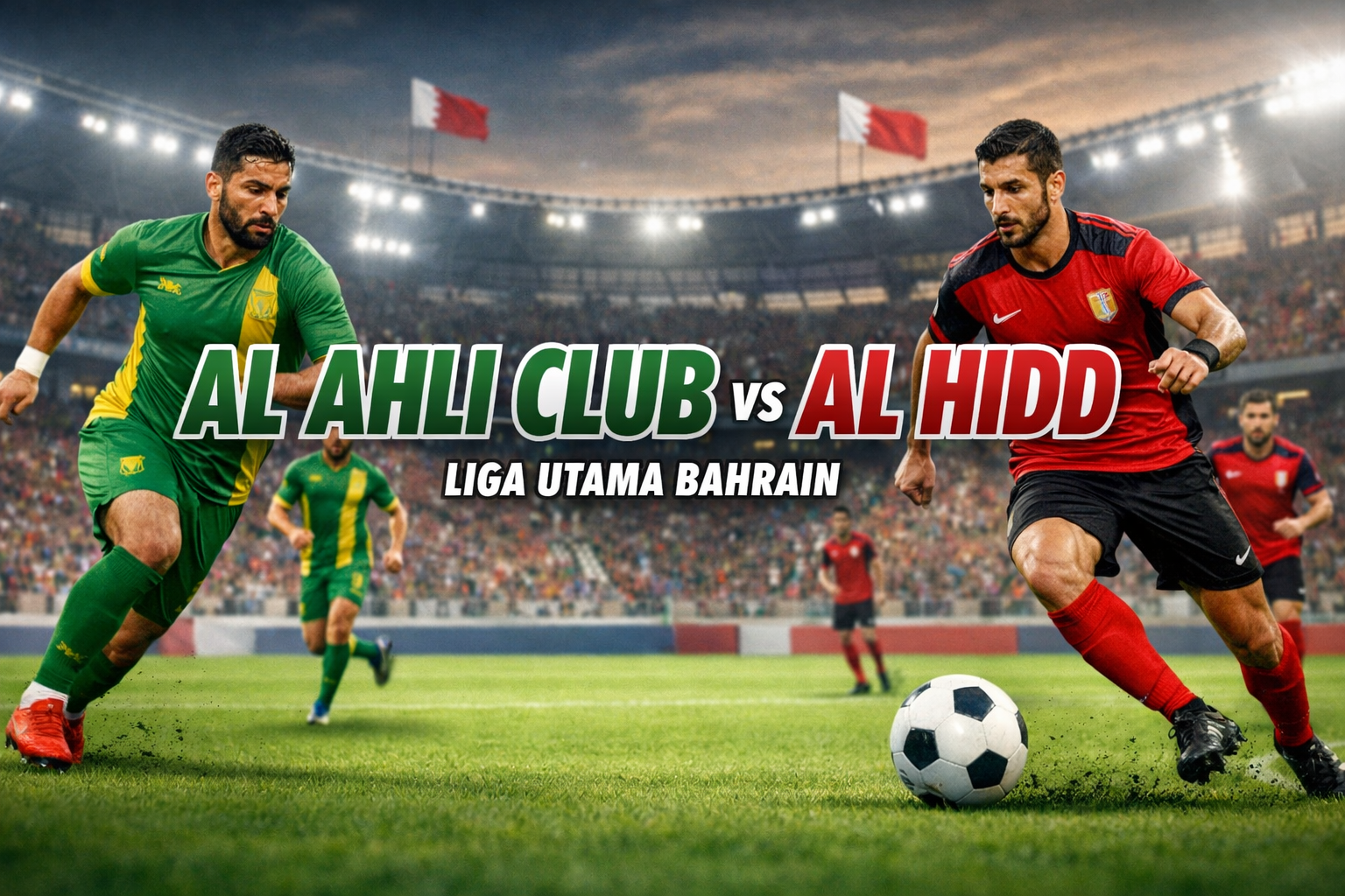 Al Ahli Club vs Al Hidd Pukul 23.00 WIB Malam Ini Jadi Duel Menarik Liga Bahrain Versi Tigoals
