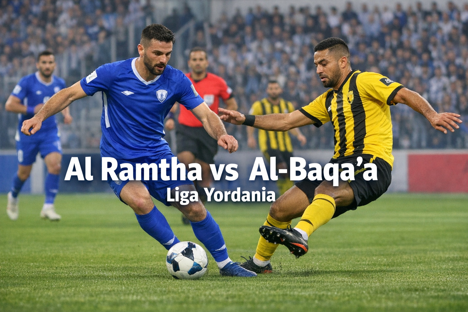 Al Ramtha vs Al-Baqa'a Liga Yordania Malam Ini Jam 23.30 WIB Dibahas Tuntas oleh Tigoals dengan Prediksi dan Analisis Mendalam