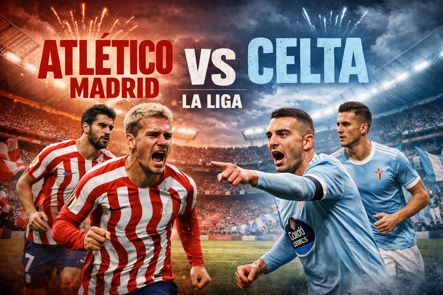 Atletico Madrid vs Celta Vigo Malam Ini di Tigoals - Laga Krusial La Liga yang Diprediksi Penuh Tekanan dan Drama