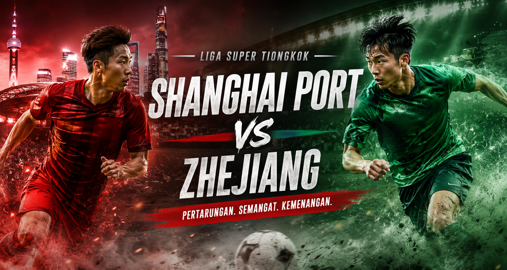 Pertarungan Seru Shanghai Port vs Zhejiang Sore Ini Dinilai Tigoals Bisa Mengubah Peta Persaingan Liga Super Tiongkok Musim Ini