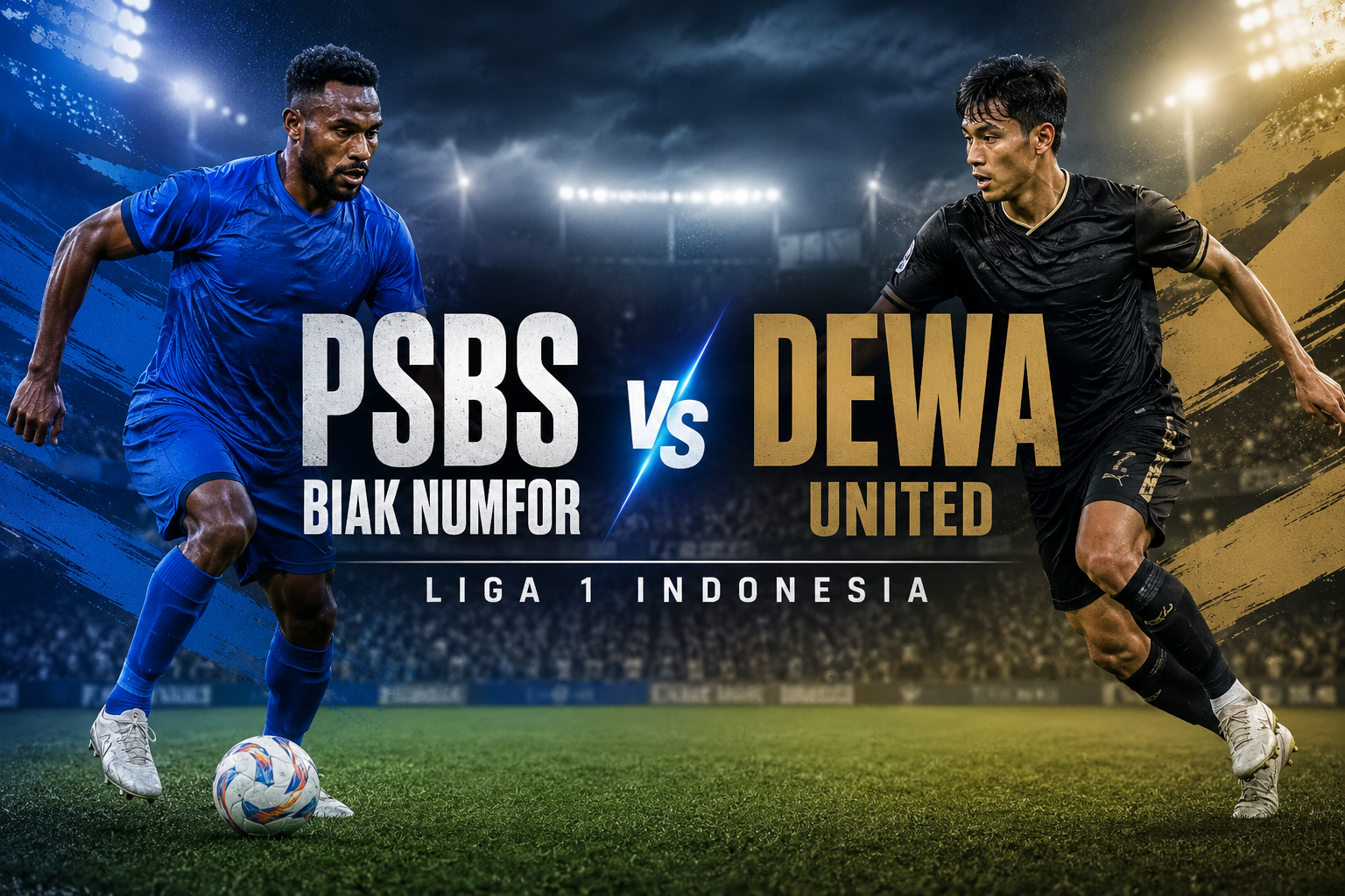 PSBS Biak Numfor vs Dewa United Bersama Tigoals Jadi Sajian Menarik Liga 1 Indonesia Pukul 19.00 WIB untuk Pecinta Bola