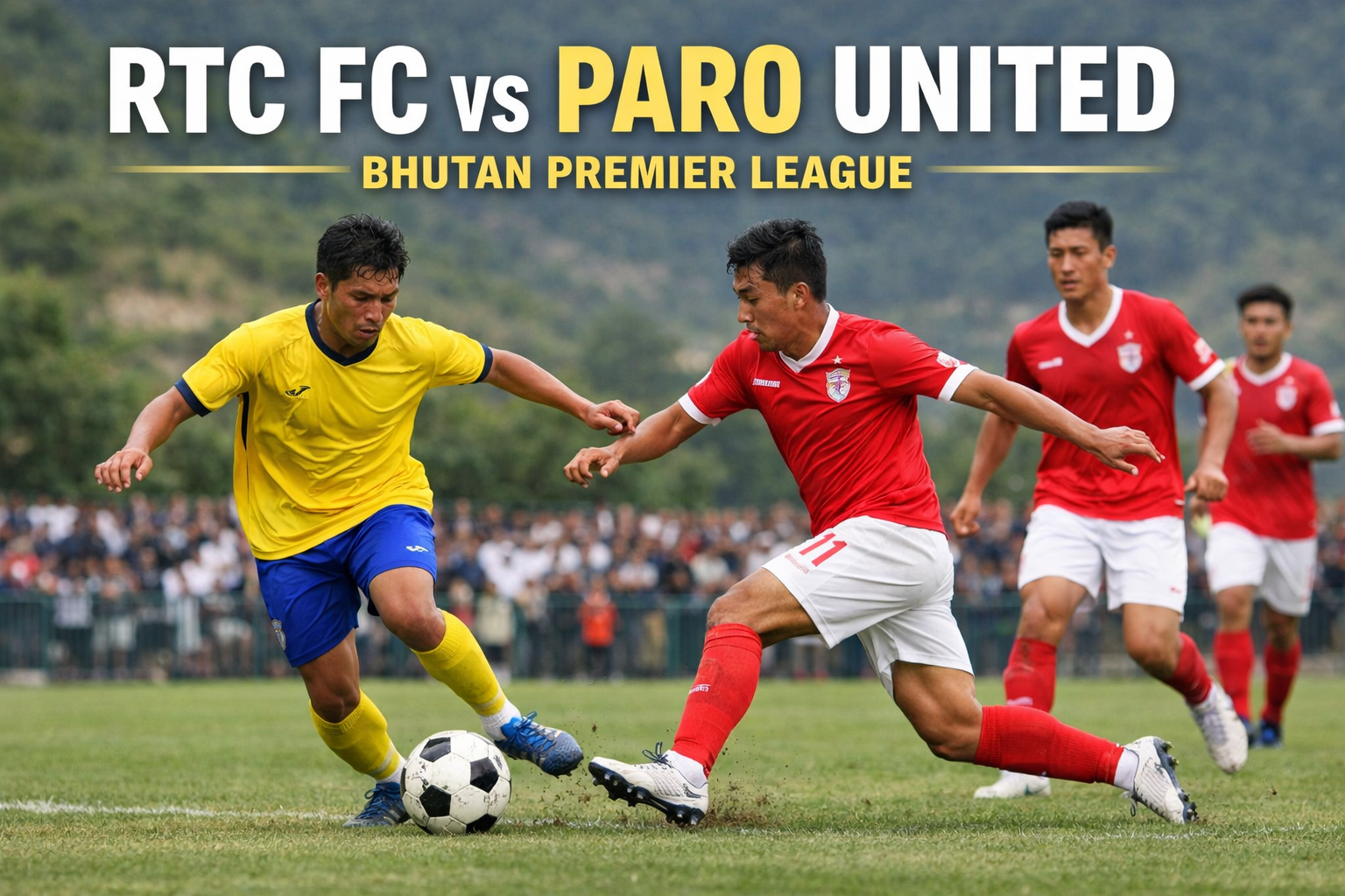 RTC FC Melawan Paro United di Bhutan Premier League Pukul 17.00 WIB Sore Ini Jadi Bahasan Menarik Bersama Tigoals