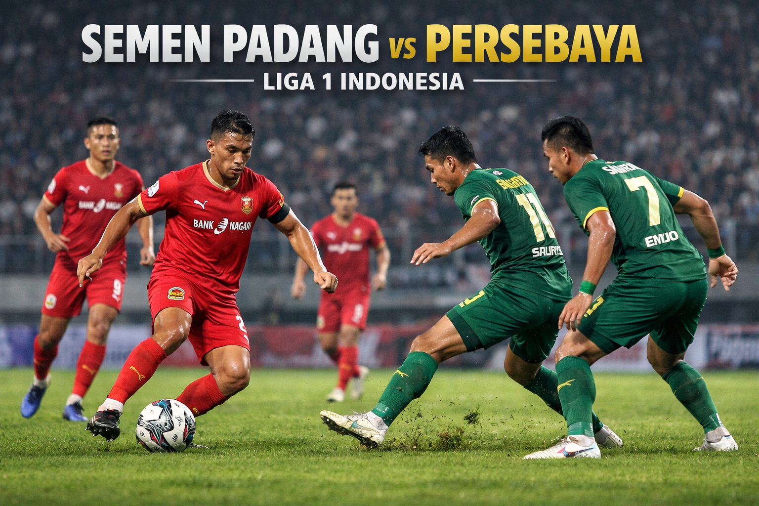 Semen Padang vs Persebaya Jadi Bahasan Tigoals Sore Ini Saat Kedua Tim Berusaha Bangkit dan Menjaga Konsistensi di Liga 1 Indonesia